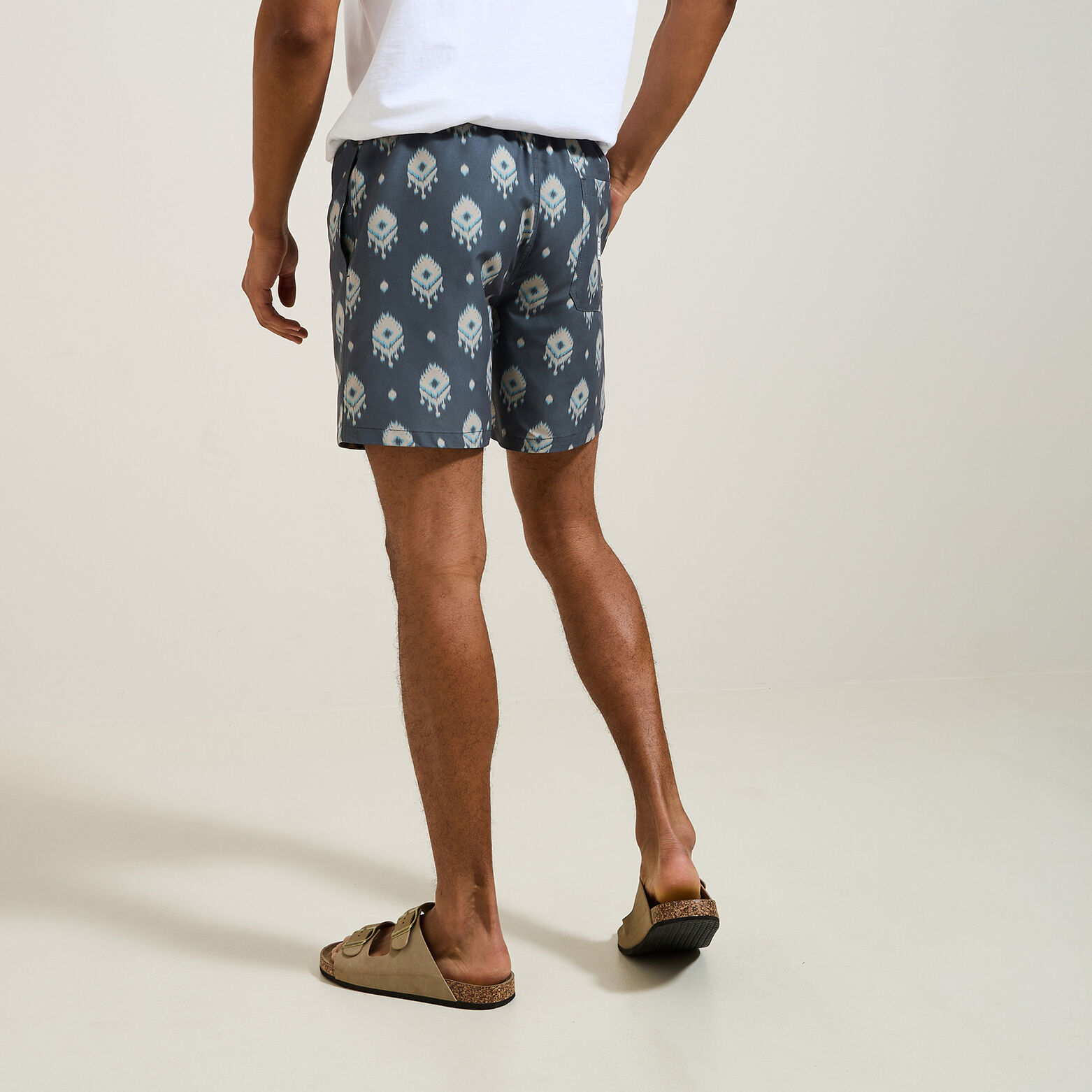 Zwemshort met fantasieprint