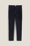 Straight jeans in ruw denim