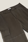 Pantalon cargo droit uni