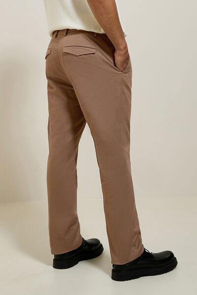 Pantalon regular en twill