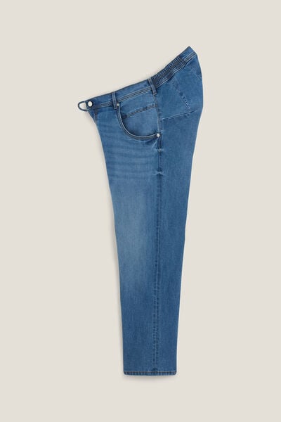 Pantalon Denim Bleu moyen