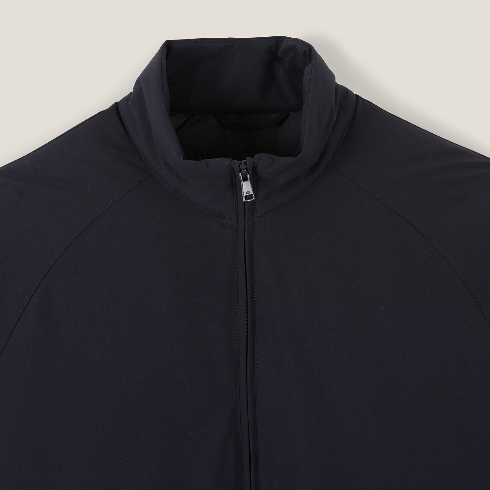 Blouson col montant zippé