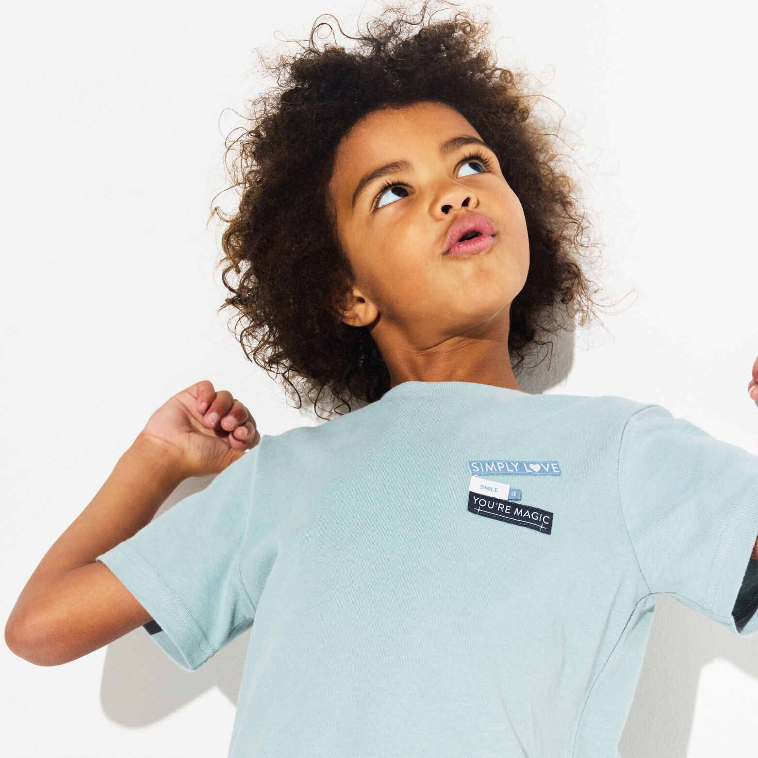 Tee shirt enfant col rond