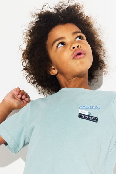 Tee shirt enfant col rond