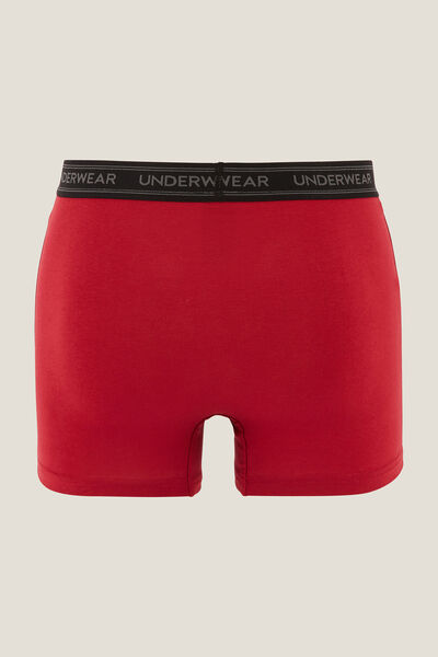 Boxer uni en coton