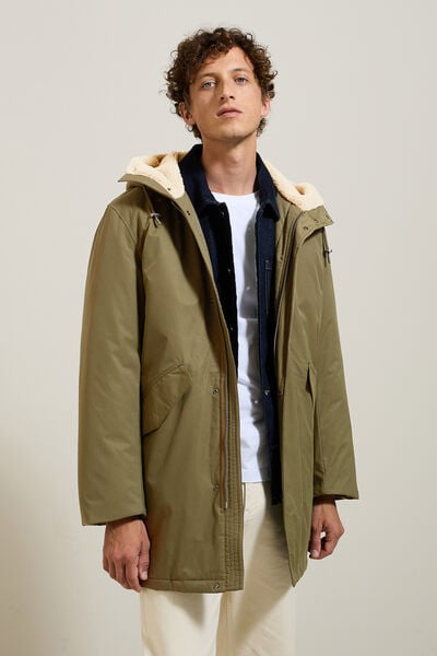 Parka déperlante longue