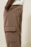 Pantalon cargo coupe relax