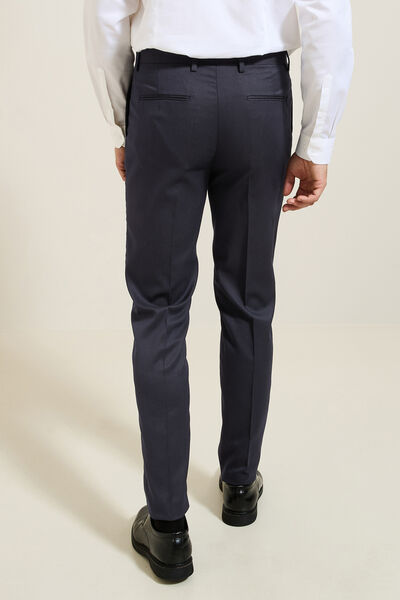 Pantalon de costume uni slim