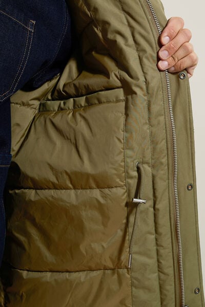 Parka déperlante longue