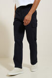 Pantalon cargo droit uni