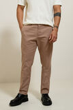 Pantalon regular en twill