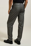 Pantalon relax en twill bi-ton