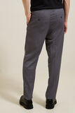 Effen relaxed broek