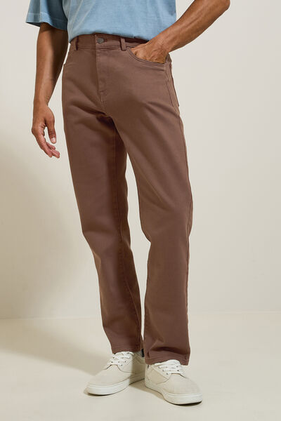 Pantalon regular cinq poches