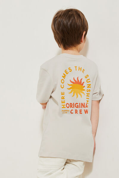 Kinder-T-shirt met print op voor-en achterkant