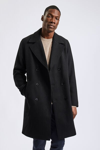 Manteau long homme, Slim Fit, gris clair, collection hiver/automne