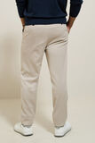 Effen relaxed broek