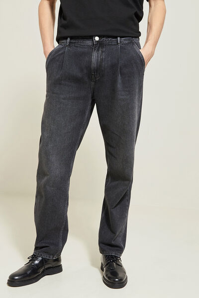 Geplooide loose-fit jeans