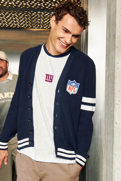 Gilet cardigan boutonné licence NFL