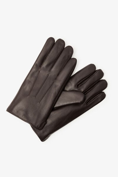 Gants Marron