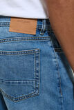 Relaxte jeans, 3 lengtes, in gerecycled katoen