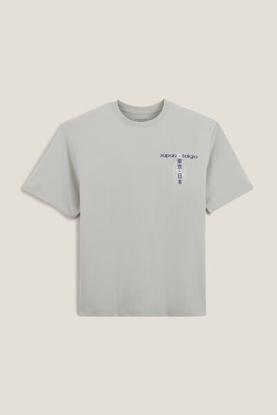 T-Shirt Gris clair