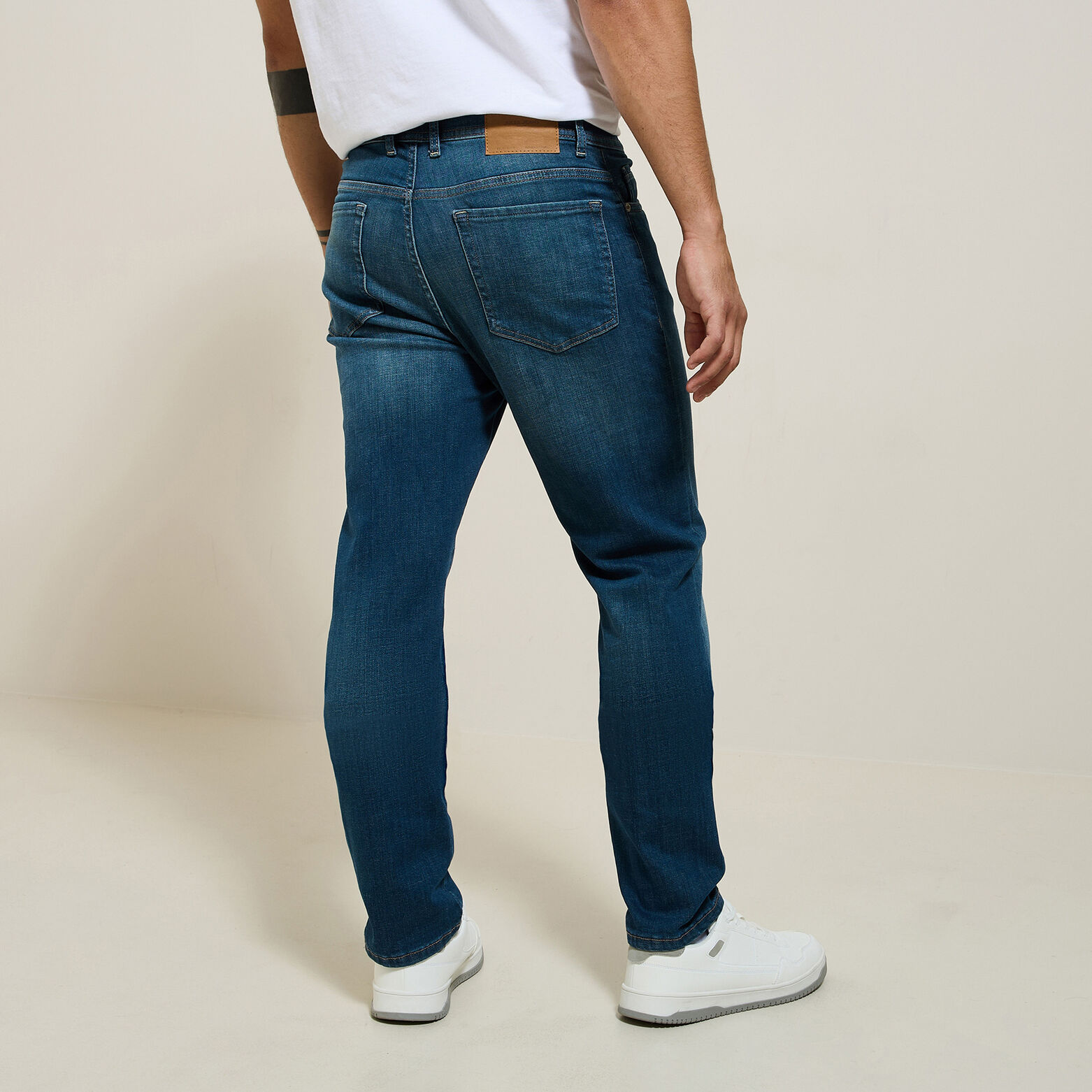 Jean straight 3 longueurs