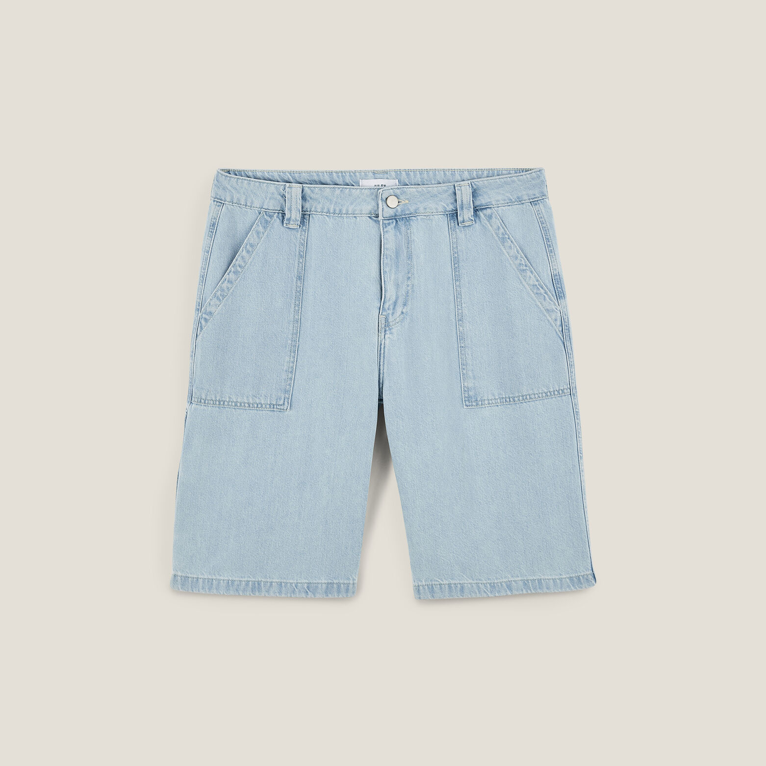 Denim bermuda