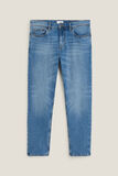 Relaxte jeans, 3 lengtes, in gerecycled katoen