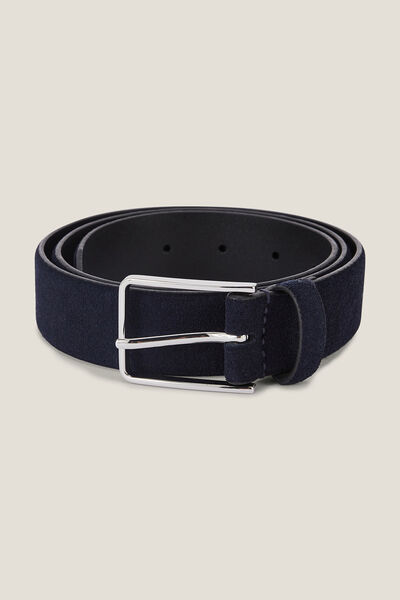 Ceinture en cuir suède