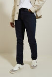 Slim fit jeans in ruw denim