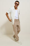 Pantalon jogger contenant du lin