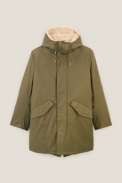 Parka déperlante longue