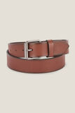 Ceinture large en cuir