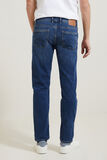 Jean straight 3 longueurs en coton recyclé