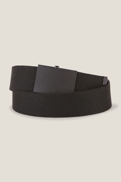 Ceinture sangle avec plaque