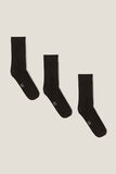 Lot de 3 paires de chaussettes unies