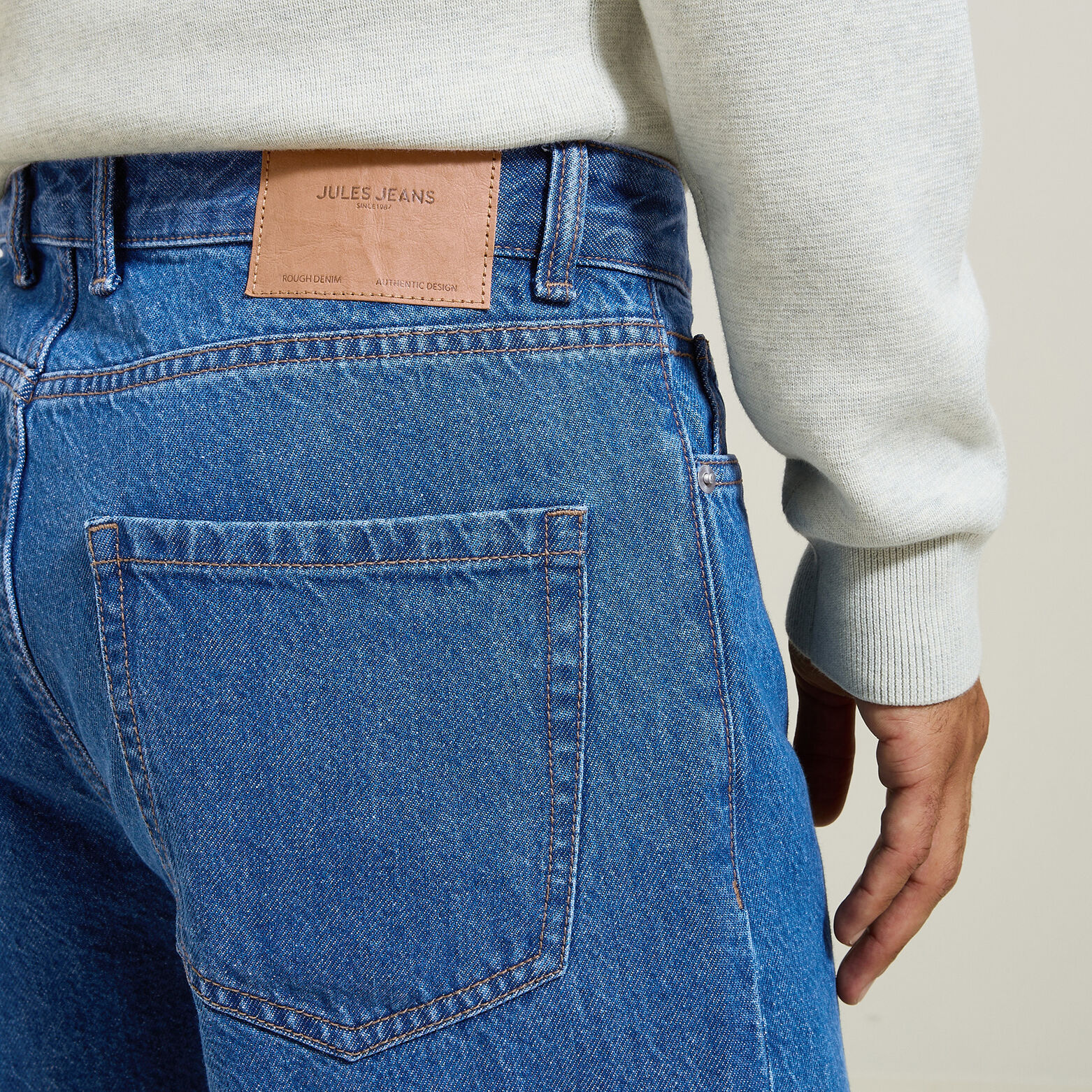 Jean loose 100% coton