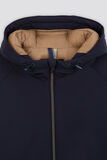 Blouson zippé à capuche