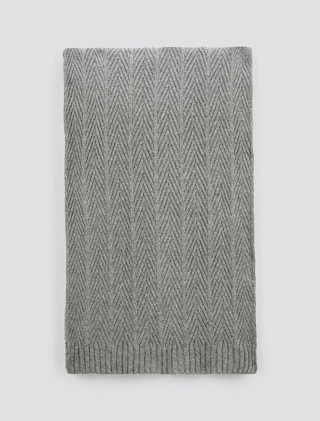 Écharpe contenant de la laine