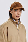 Blouson coton col montant