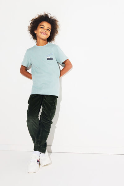 Tee shirt enfant col rond