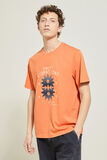 T-shirt aangebrachte print vooraan