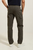 Pantalon cargo droit uni