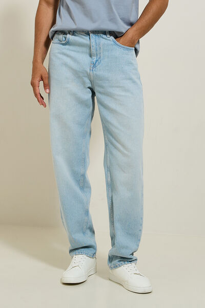 Pantalon Denim Bleu moyen