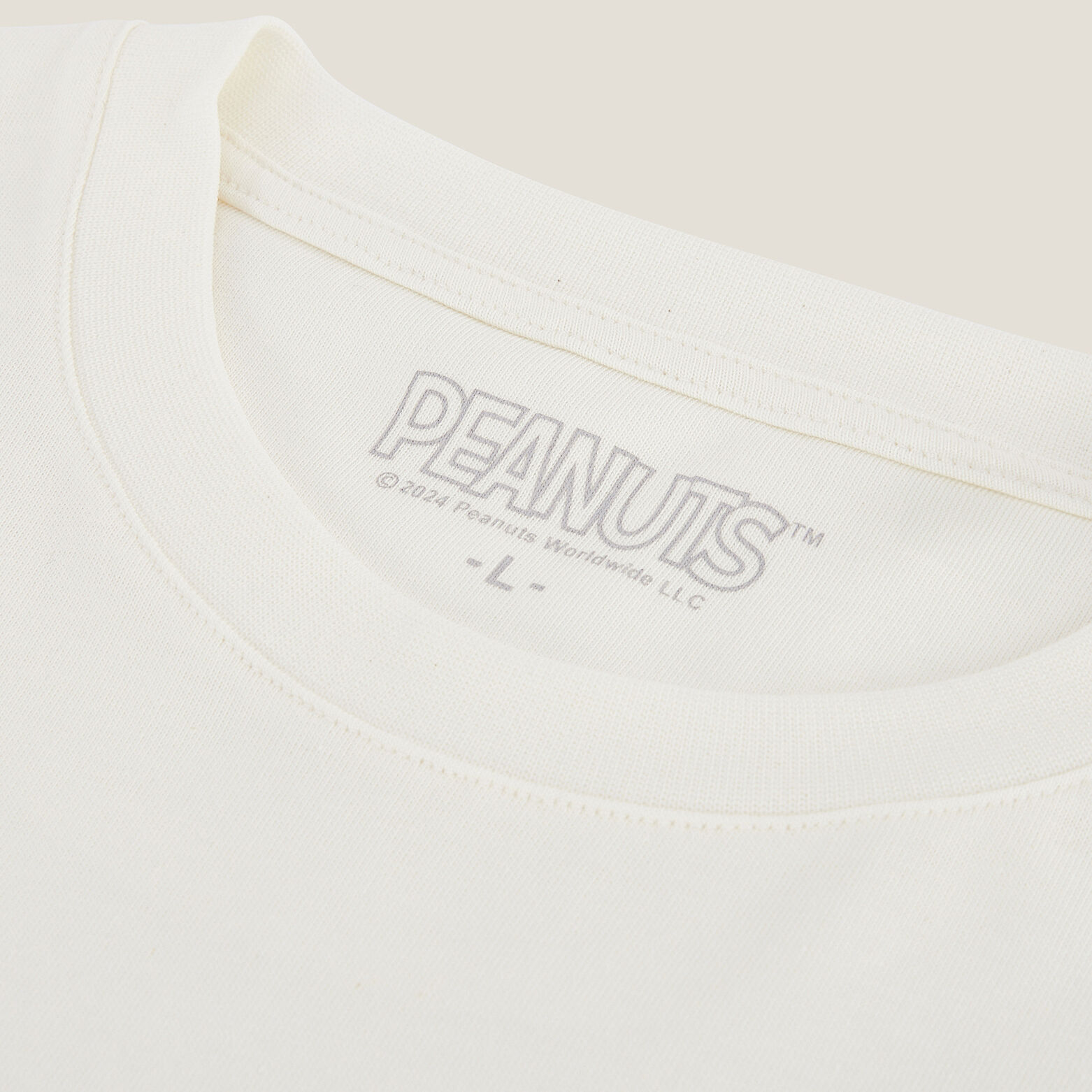 Tee shirt rayé licence Peanuts