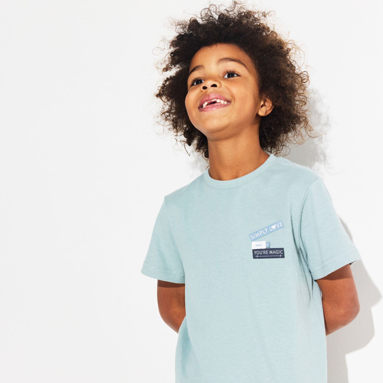 Tee shirt enfant col rond