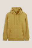 Effen sweater met kap