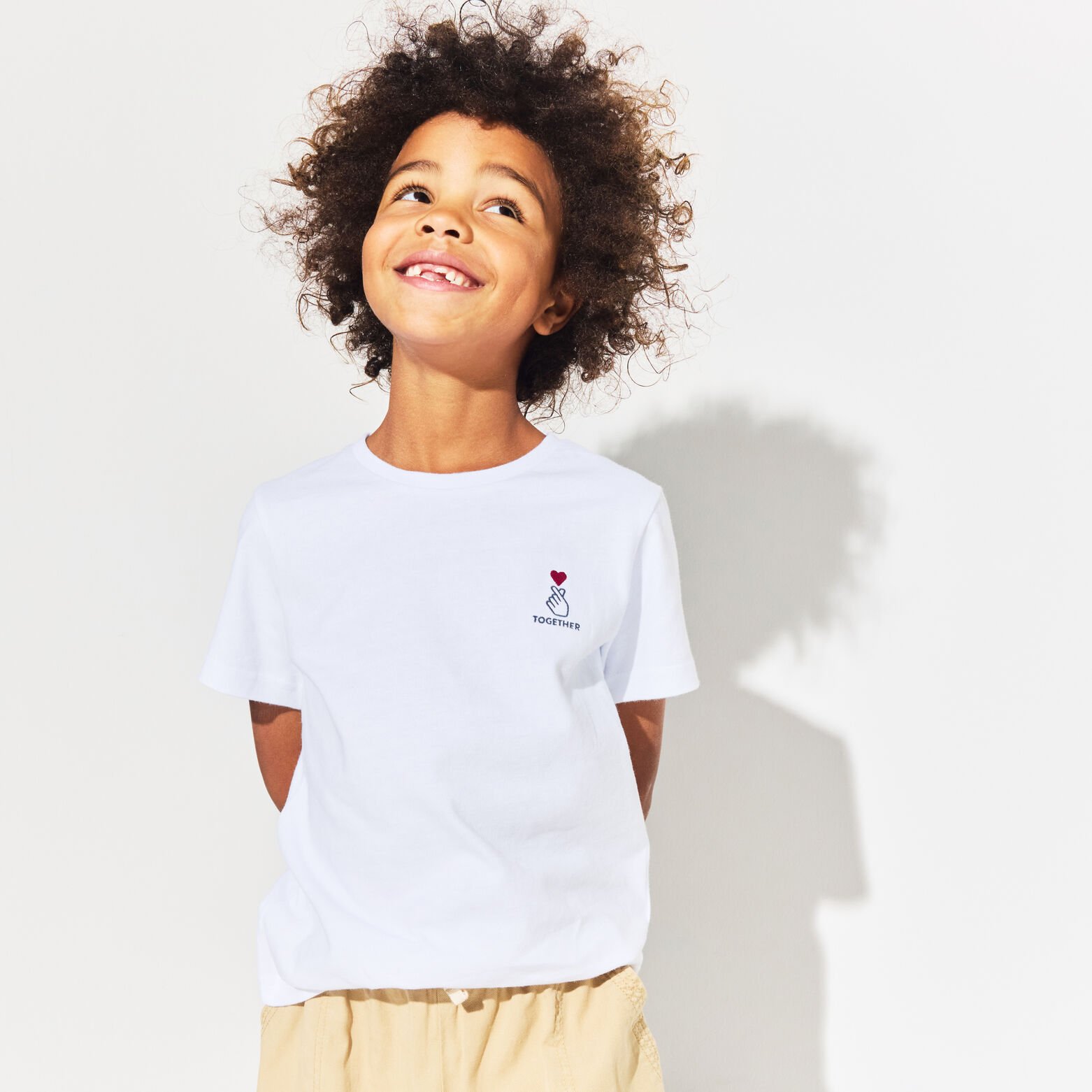 Tee shirt enfant col rond