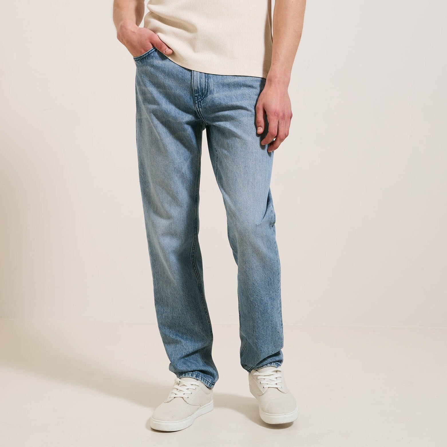 Jean straight 3 longueurs